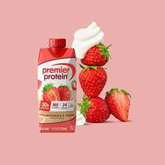 Strawberries & Cream Protein Shake(12 PACK)