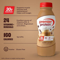 Café Latte Protein Shake 11.5 oz (12 PACK)